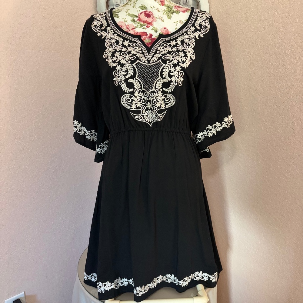 Rancho Estancia embroidered dress